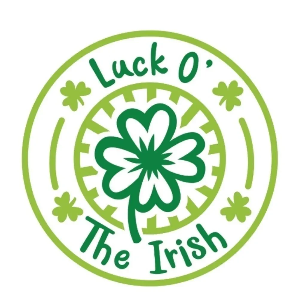 Green Shamrock Post Earrings